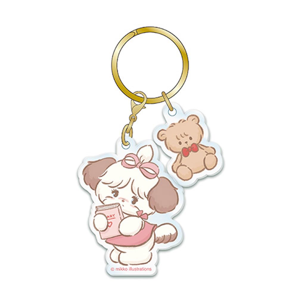 Amazon.co.jp: funbox キーホルダー アクリルキーホルダー mikko